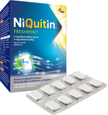 NiQuitin Freshmint - léčivá žvýkací guma